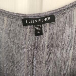Eileen Fisher Gray Blouse